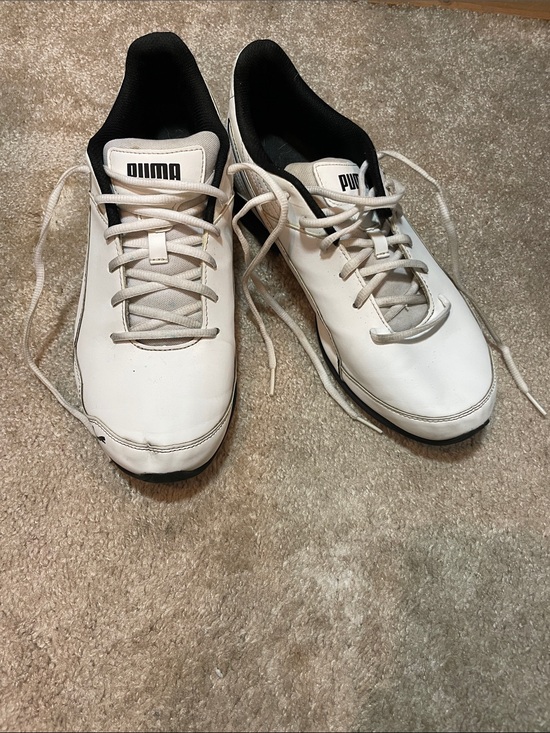 Puma Other - Puma Men’s White and Black Low-Top Sneakers